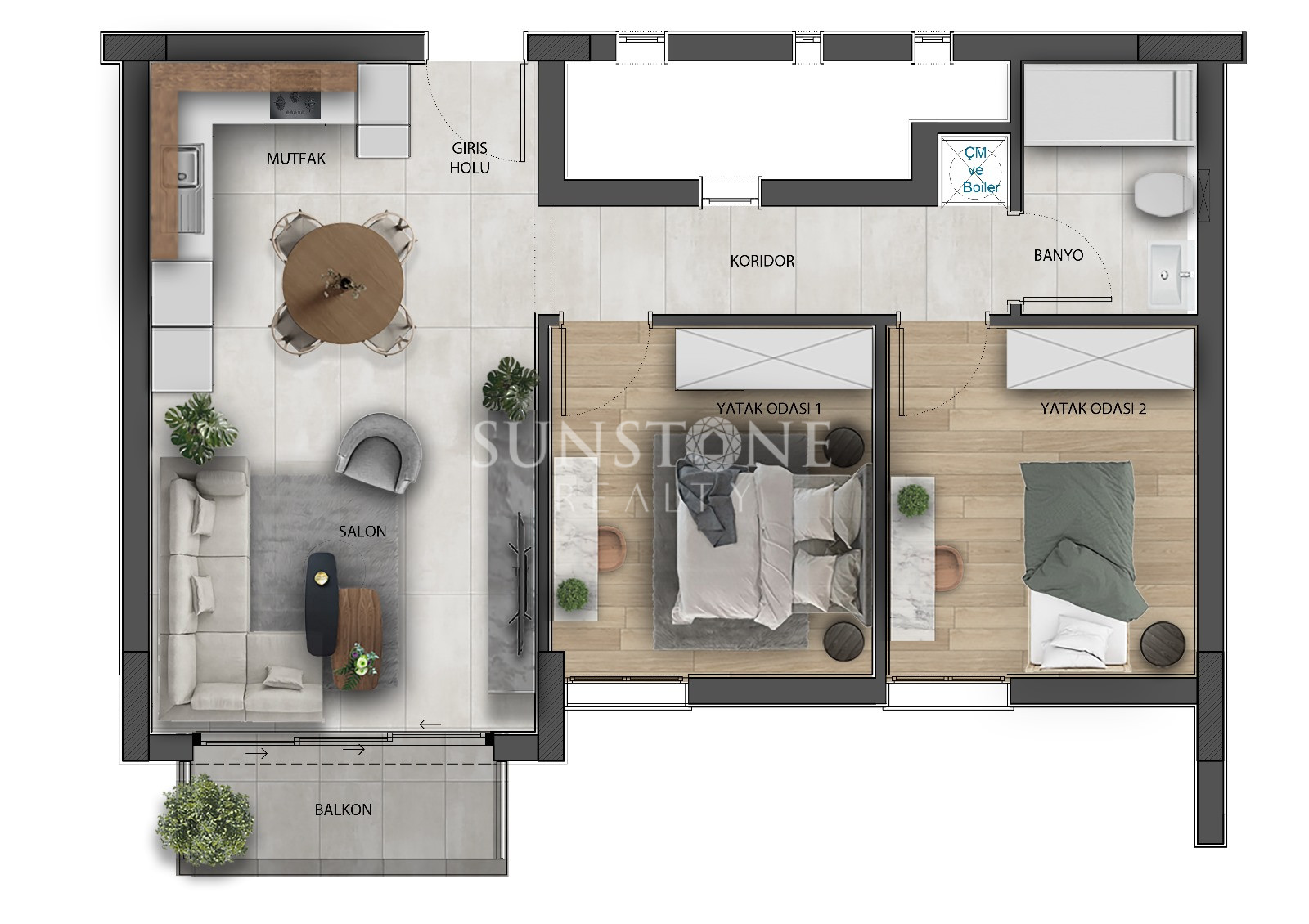 Kıbrıs Lefkoşa Ortaköy’de Muhteşem Bir Yaşam ve Yatırım Fırsatı 14